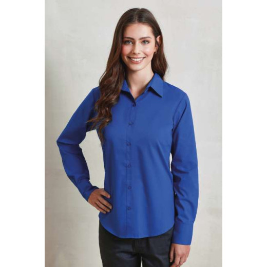 Srajca / Pulover Premier WOMEN'S LONG SLEEVE POPLIN BLOUSE PR300