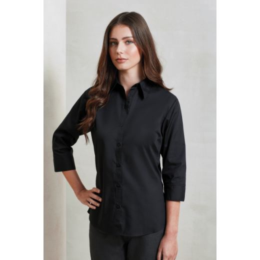 Srajca / Pulover Premier WOMEN'S POPLIN 3/4 SLEEVE BLOUSE PR305