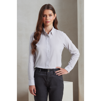 Srajca / Pulover Premier 'MAXTON' CHECK WOMEN'S LONG SLEEVE SHIRT PR352