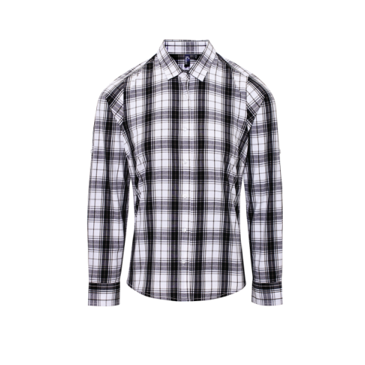 Srajca / Pulover Premier 'GINMILL' CHECK - WOMEN'S LONG SLEEVE COTTON SHIRT PR354