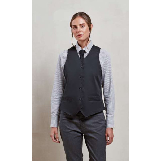 Premier LADIES’ HOSPITALITY WAISTCOAT PR621