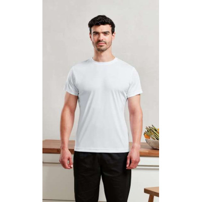 Premier COOLCHECKER® CHEF’S T-SHIRT (MESH BACK) PR649