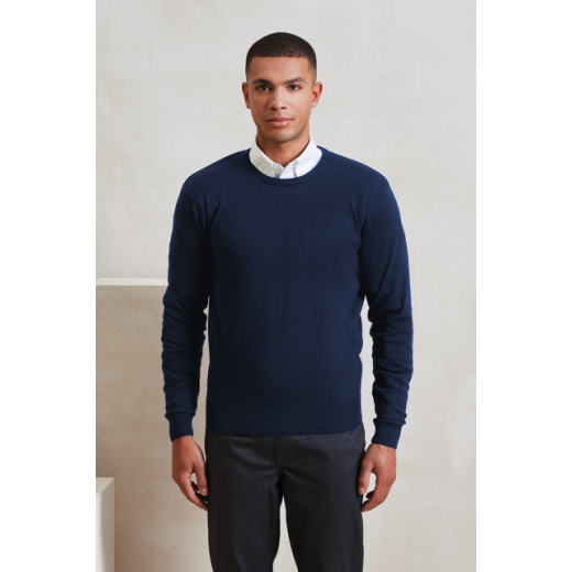 Srajca / Pulover Premier MEN'S CREW NECK COTTON RICH KNITTED SWEATER PR692