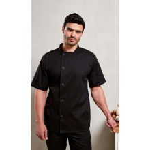 Premier 'ESSENTIAL' SHORT SLEEVE CHEF'S JACKET PR900