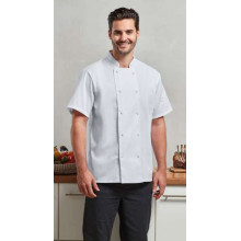 Premier CHEF'S COOLCHECKER® SHORT SLEEVE JACKET PR902