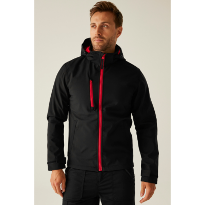 Softshell jakna Regatta VENTURER 3 LAYER HOODED PRINTABLE SOFTSHELL JACKET RETRA701