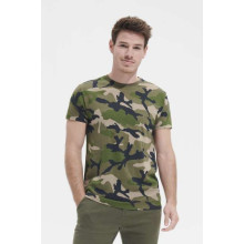 T-majica SOL'S SOL'S CAMO MEN - ROUND COLLAR T-SHIRT SO01188