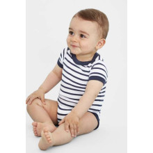 T-majica SOL'S SOL'S MILES BABY - STRIPED BODYSUIT SO01401