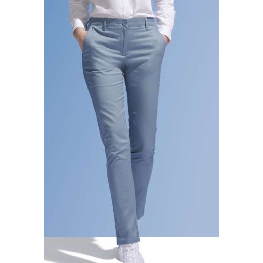 Hlače SOL'S SOL'S JARED WOMEN - SATIN STRETCH TROUSERS SO02918