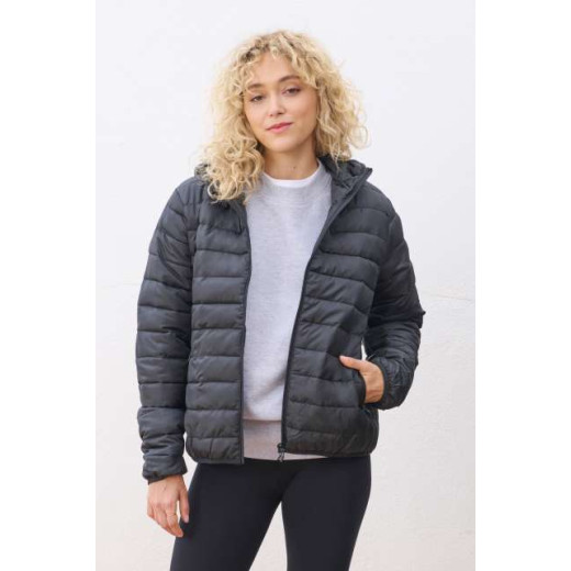 Jakna / vetrovka SOL'S SOL'S STREAM HOODED WOMEN - LIGHTWEIGHT HOODED PADDED JACKET SO04445