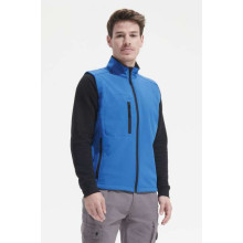 Softshell jakna SOL'S SOL'S RALLYE MEN - SLEEVELESS SOFTSHELL JACKET SO46601